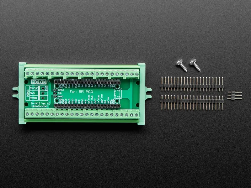Terminal Block Breakout Module for Raspberry Pi Pico Screw Mount Version