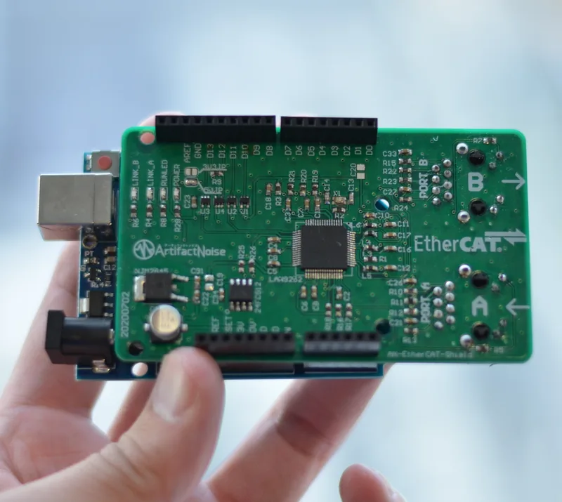 AN-204 EtherCATシールド評価基板【3.3V用】
