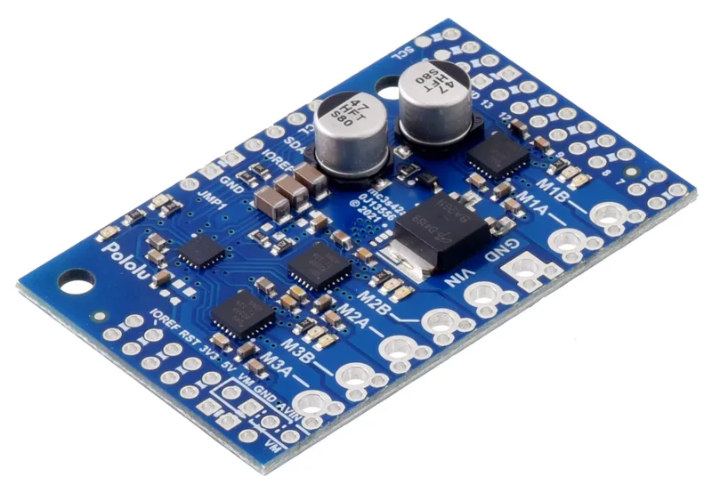 Motoron M3S256 Triple Motor Controller Shield (No Connectors)