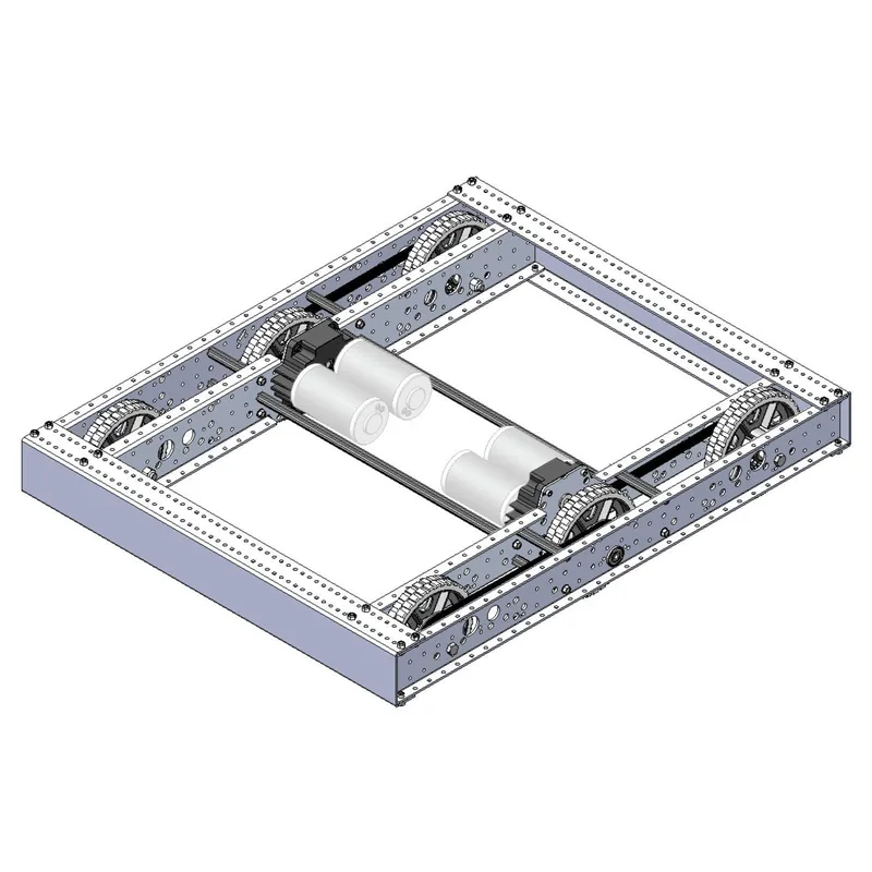 AM14U6 - 6 Wheel Drop Center Robot Drive Base - 2026 FRC Kit of Parts Drive Base