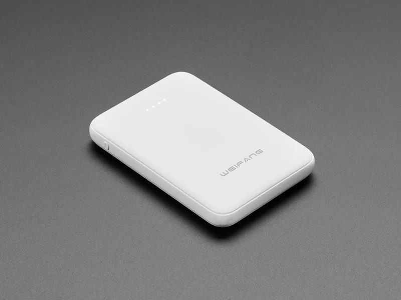 USB Li-Ion Power Bank with 2 x 5V Outputs @ 2.1A - 5000mAh