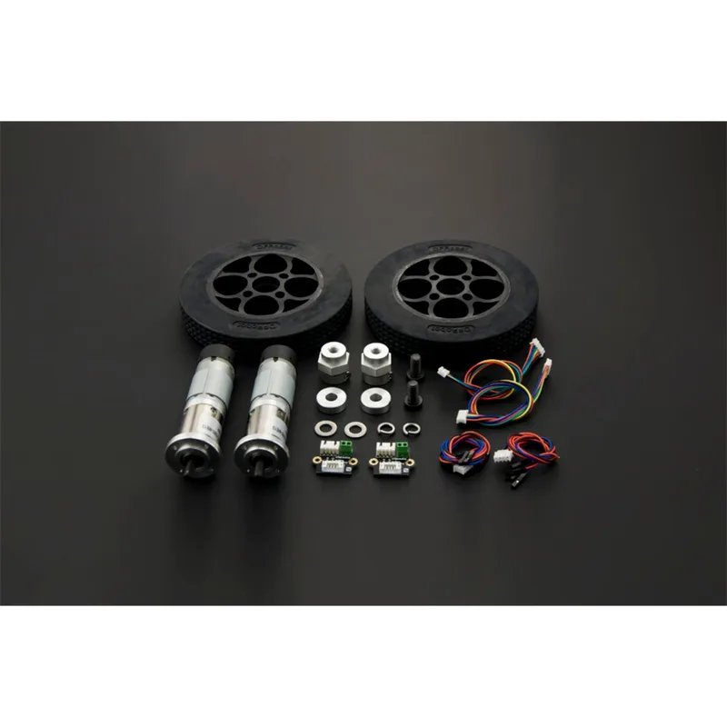 Rubber Wheel  Motor Kit