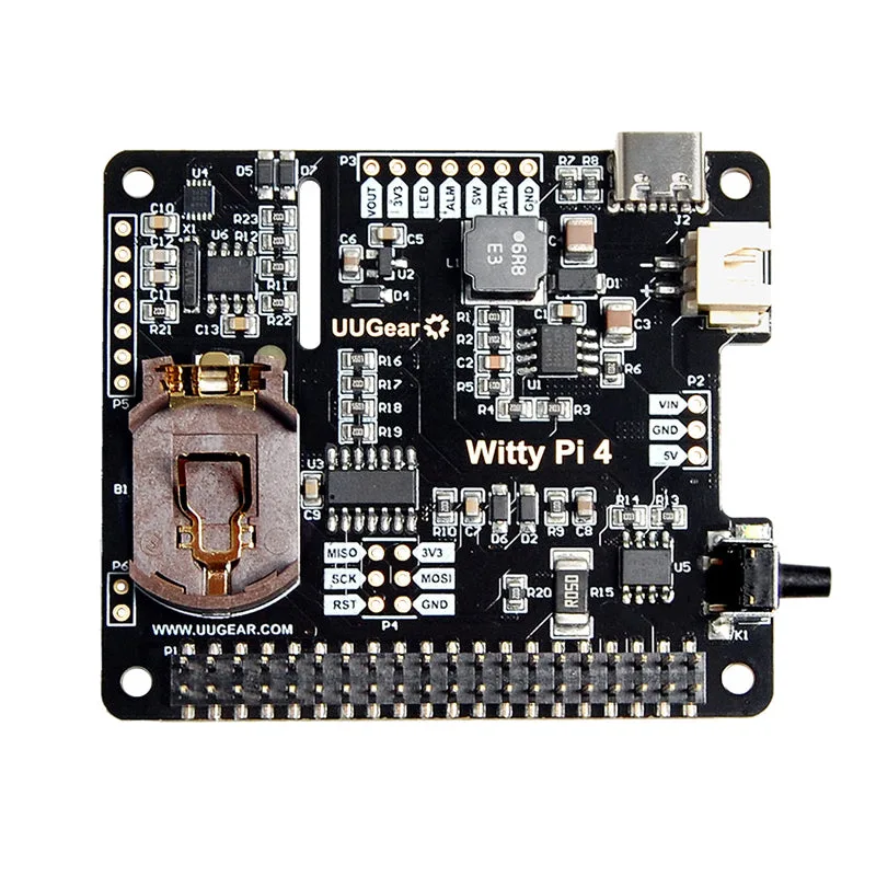 Witty Pi 4: Realtime Clock (RTC) and Power Management for Raspberry Pi