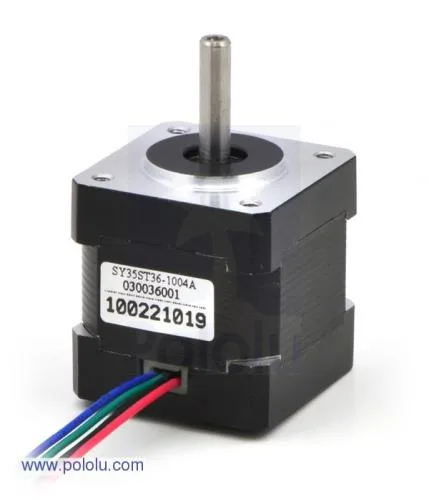 1209 - Stepper Motor: Bipolar, 200 Steps/Rev, 35x36mm, 2.7V, 100