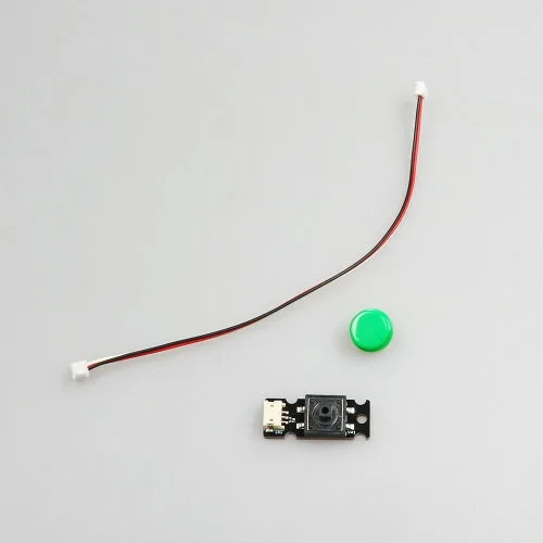 micro:bit用ボタン緑（コネクタータイプ）
