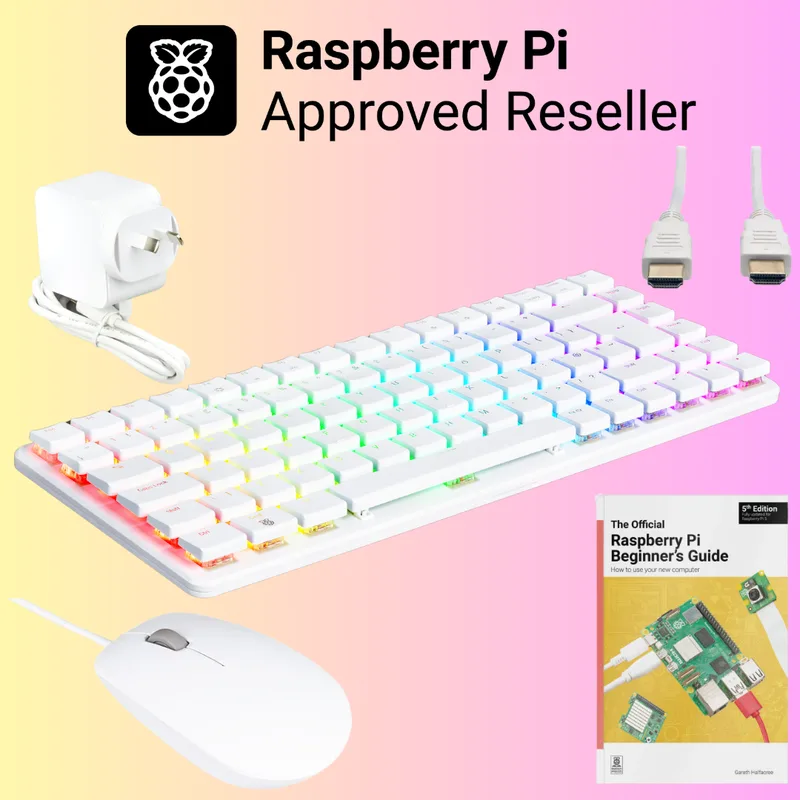 Raspberry Pi® 500+ Desktop Computer Kit (US Style Keyboard)