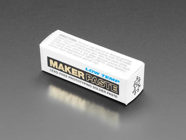 Maker Paste - Low Temperature Lead-Free Prototyping Solder Paste