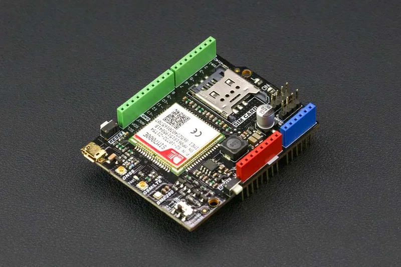 SIM7000E Arduino NB-IoT / LTE / GNSS / GPRS / GPS Expansion Shield (Europe)