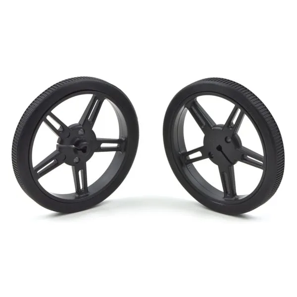 Pololu Wheel 60x8mm Pair - Black