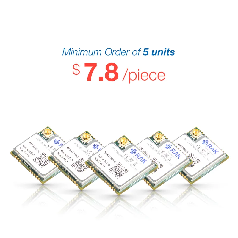 RAK4200 STM32L071 SX1276 Module for LoRaWAN