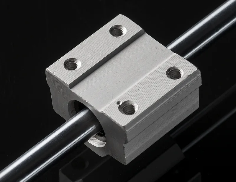 Supporto con cuscinetto lineare (piccolo) - 8mm diametro