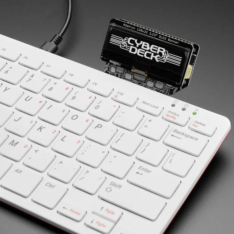 Adafruit CYBERDECK Bonnet for Raspberry Pi 400
