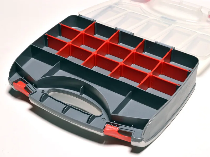 Large Double-Sided Storage Tote Box
