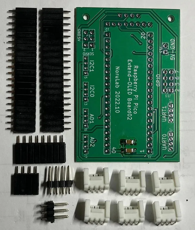 RaspberryPi-Pico Groveコネクタ拡張基板