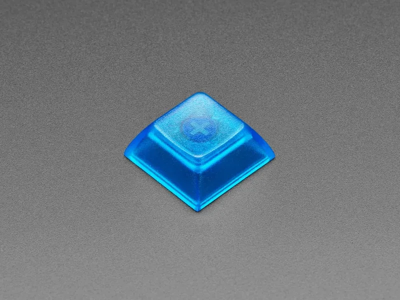 Translucent Blue DSA Keycaps for MX Compatible Switches 10 pack