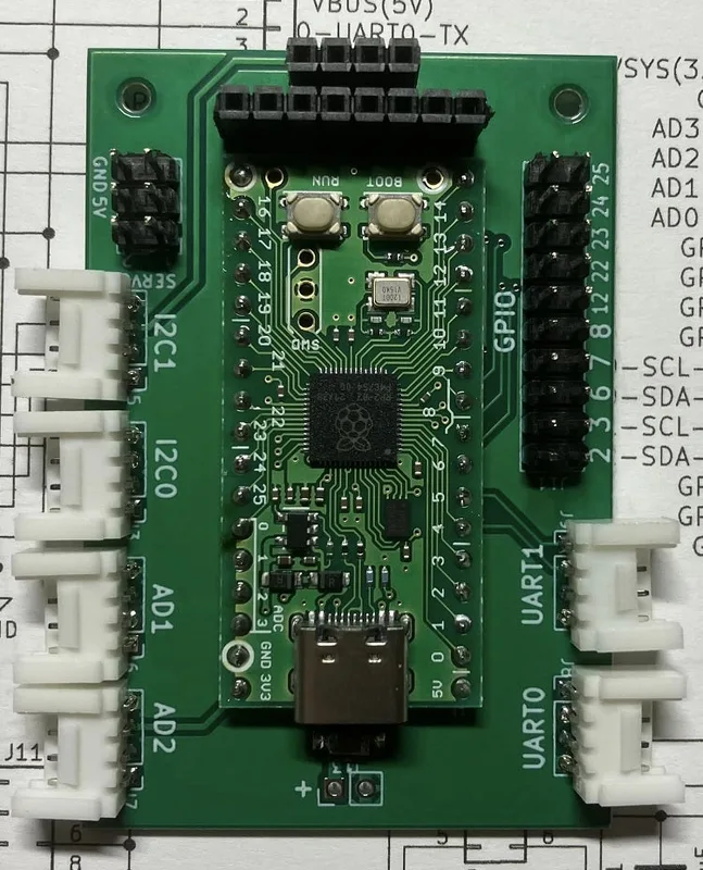 秋月RP2040マイコンボード用拡張基板セット