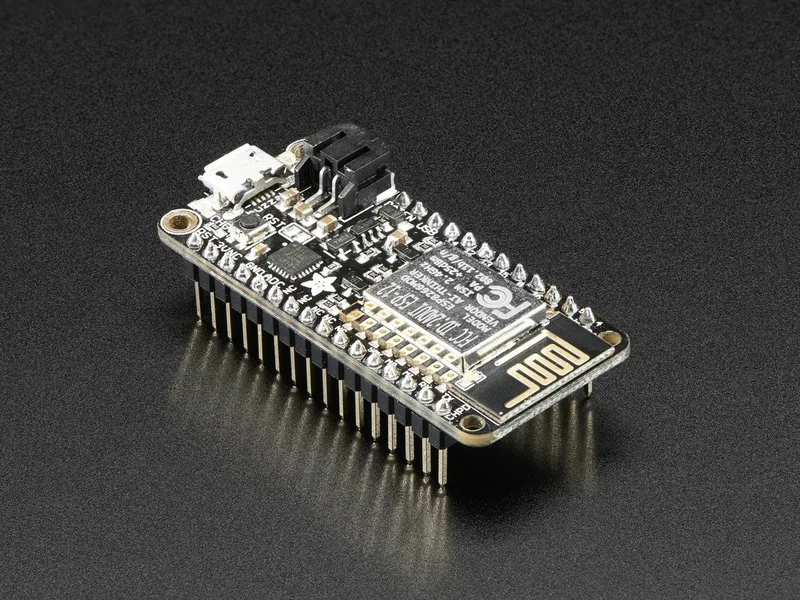 Assembled Adafruit Feather HUZZAH with ESP8266 WiFi With Headers
