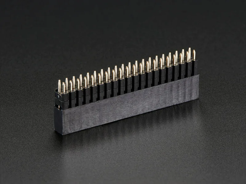 GPIO Header for Raspberry Pi B+ - Tall 2x20 Female Header