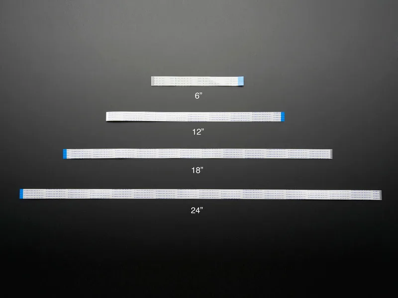 Flex Cable for Raspberry Pi Camera or Display - 24" / 610mm