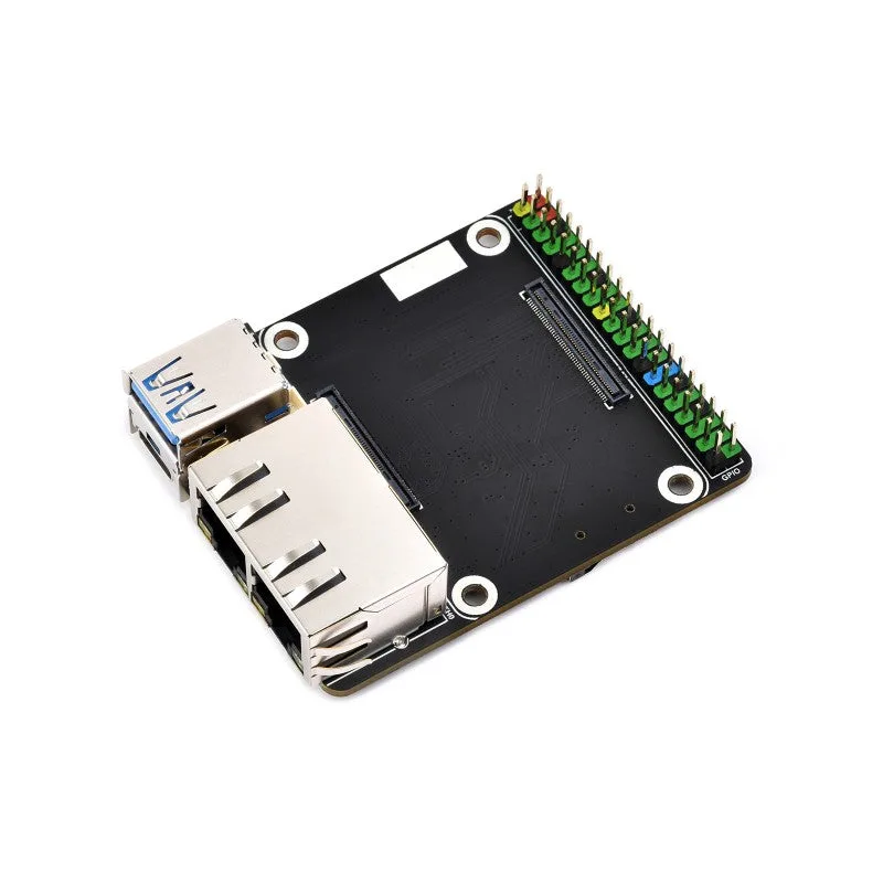 Waveshare CM5ミニデュアルギガビットイーサネットベースボード（CM5-DUAL-ETH-MINI）