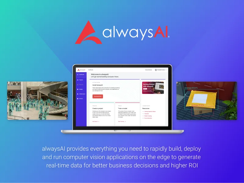 alwaysAI Accelerated Edge Deployment for Developers: One-year Subscription for Computer Vision 