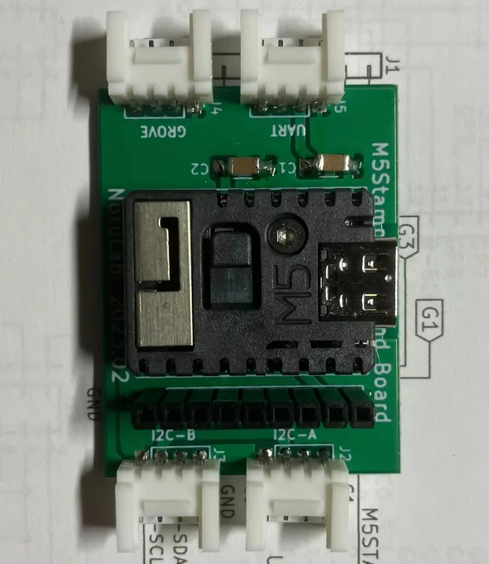 M5StampS3用拡張基板