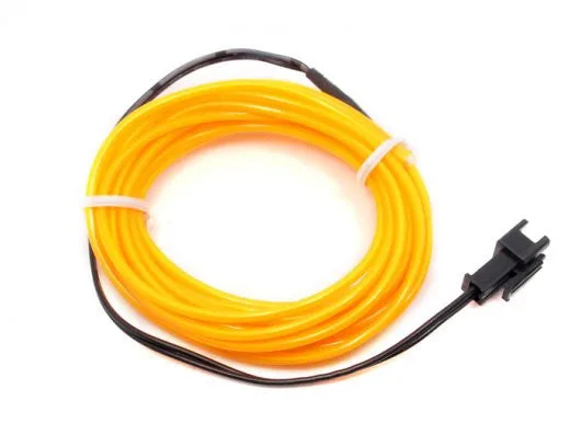 EL Wire-Yellow 3m