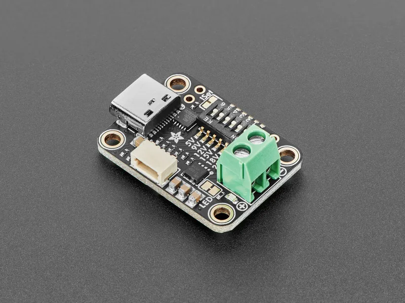 STEMMA QT / Qwiic USB Type-C 電源供給用ダミー基板