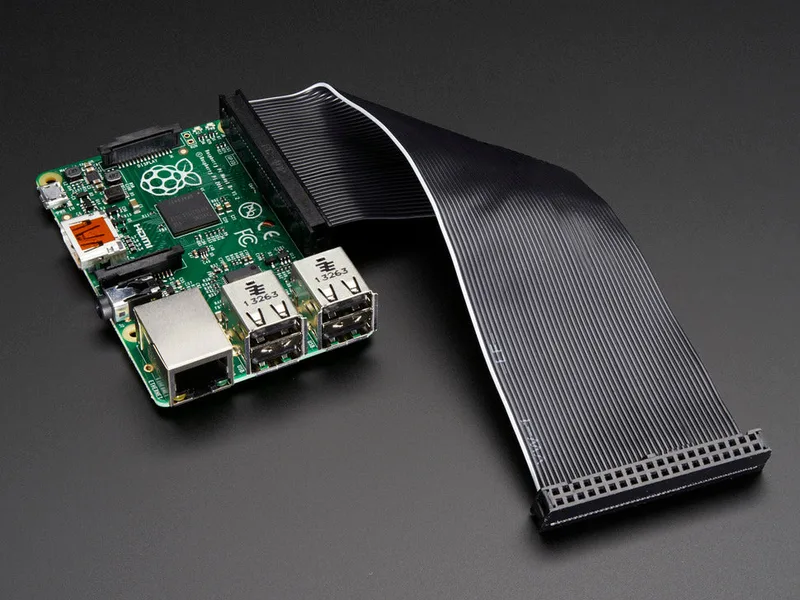 GPIO Ribbon Cable for Raspberry Pi Model A+/B+/Pi 2/Pi 3/Pi 4/5 (40 pins)