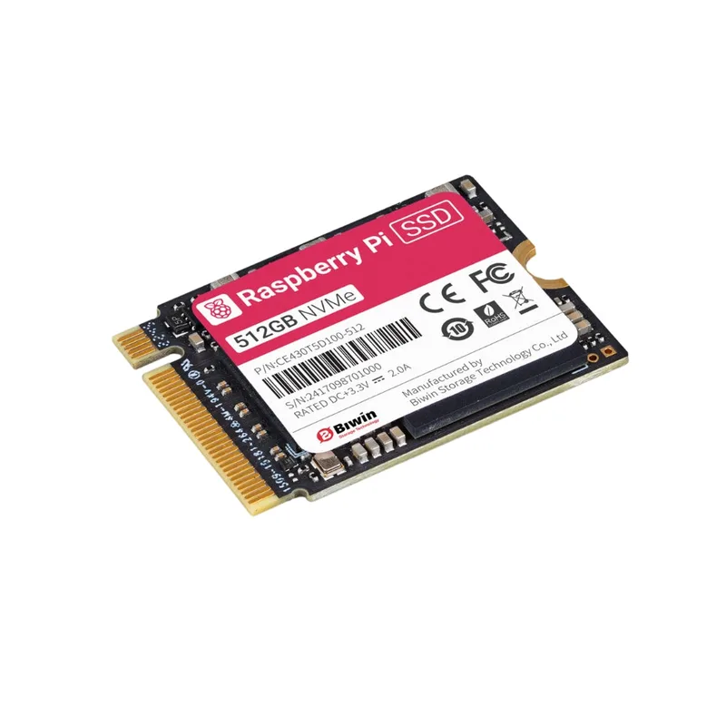 Raspberry Pi SSD 512GB