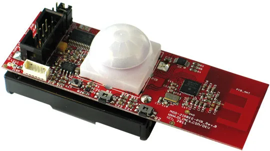 MOD-ZIGBEE-PIR Zigbee PIR motion detector with MRF24J40 and PIC18F26K20