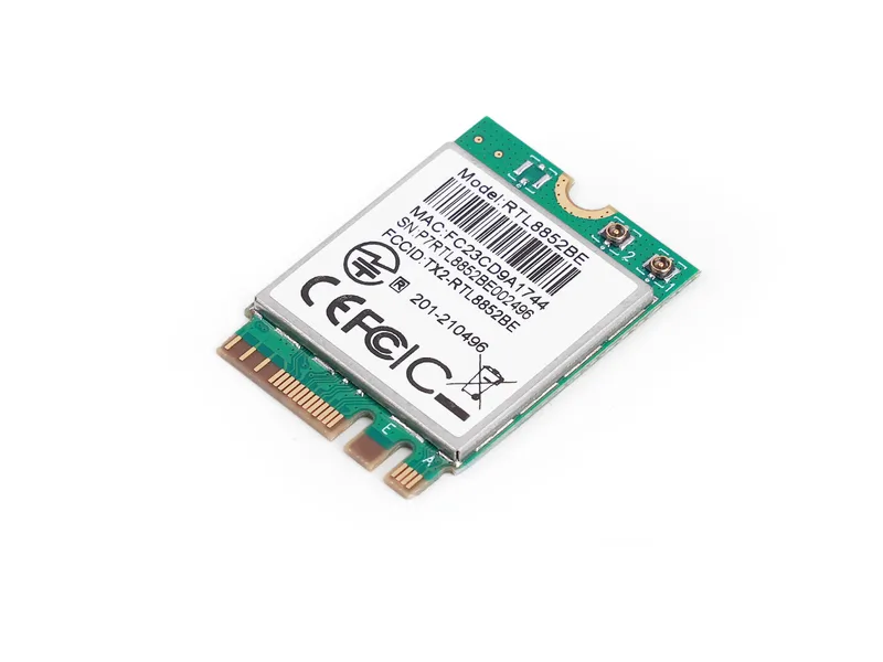RTL8852BE Wireless NIC, 2.4G/5GHz Dual-Band WiFi 6, Bluetooth 5.2, Compatible with Jetson Orin