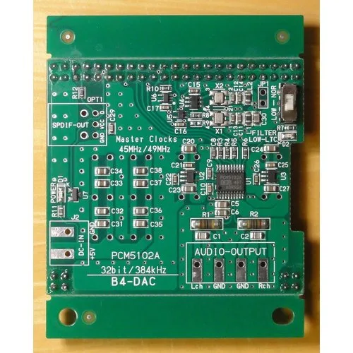 Beagle Bone 用 32bit DAC基板 B4-DAC--販売終了