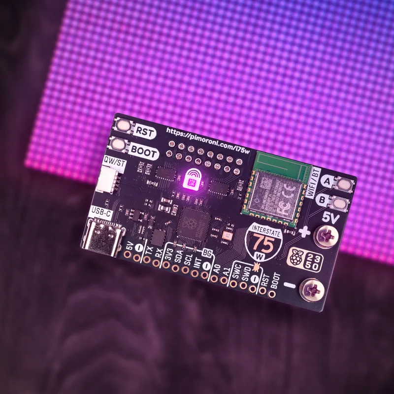 Interstate 75 W (RP2350) - RGB LED Matrix Driver