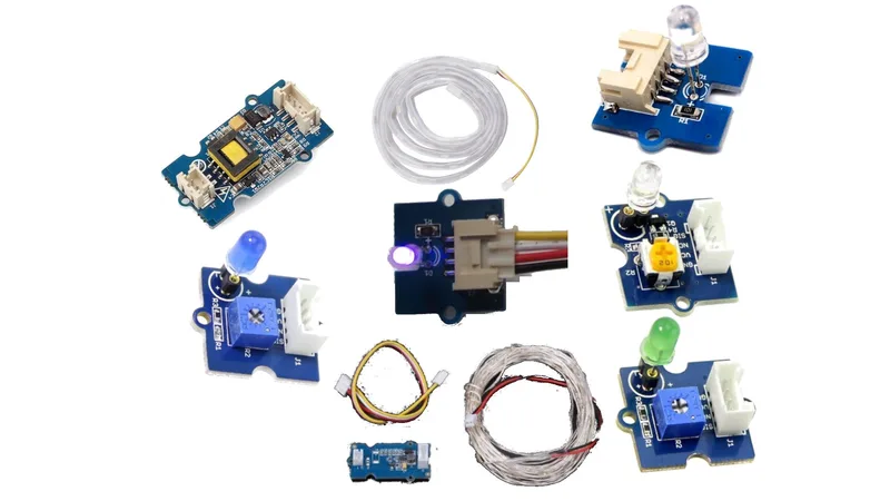 Grove light modules (8) kit for Microbit and Arduino
