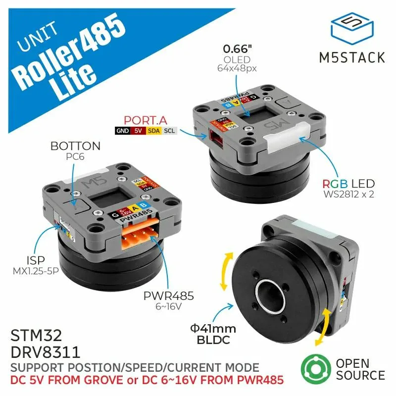 Roller485 Lite ユニット (STM32)