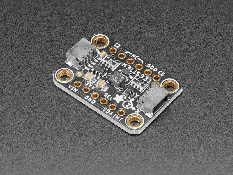 STEMMA QT/Qwiic互換 H3LIS331搭載 3軸加速度センサ