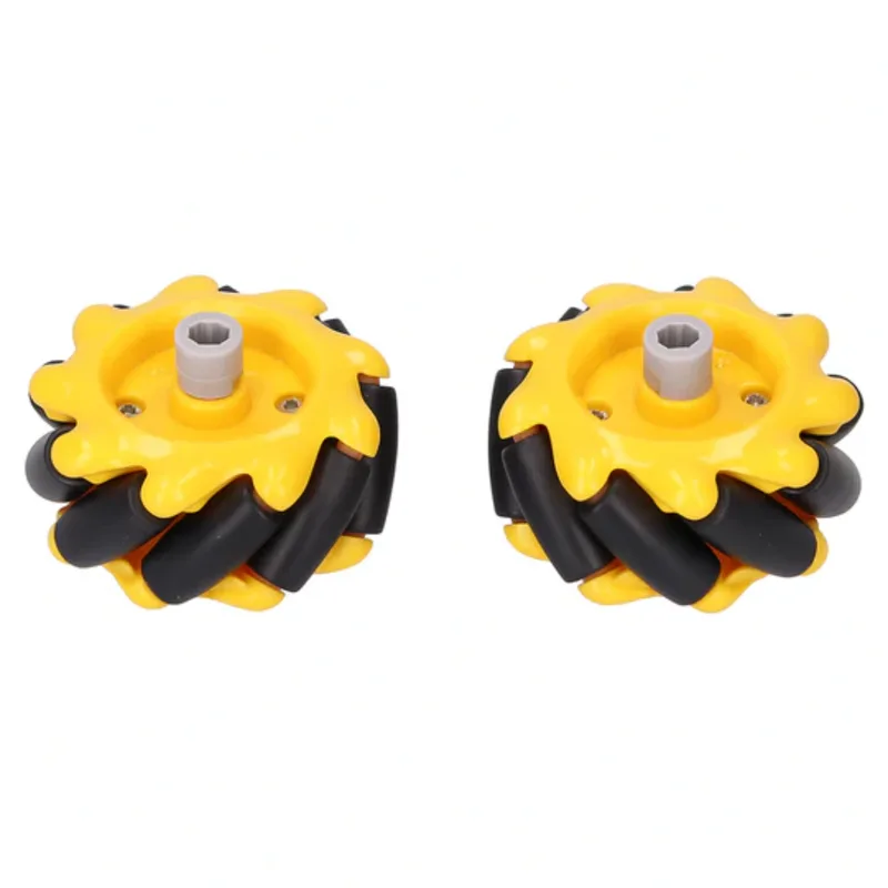 Mecanum 60mm Wheel Pair – Omnidirectional Left & Right Wheel