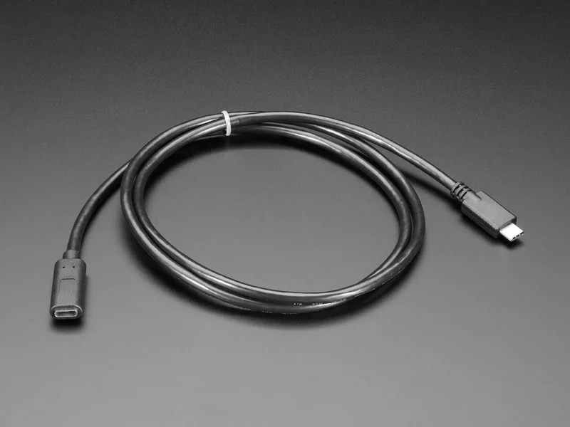 USB Type C Extension Cable - 1 Meter Long