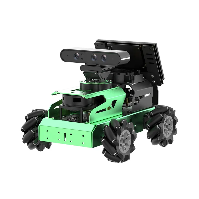 Hiwonder JetAuto AI Robot Kit, NVIDIA Jetson Powered ROS1/ROS2 Educational Robot with multimodal AI model (ChatGPT), Voice Control, SLAM & AI Vision