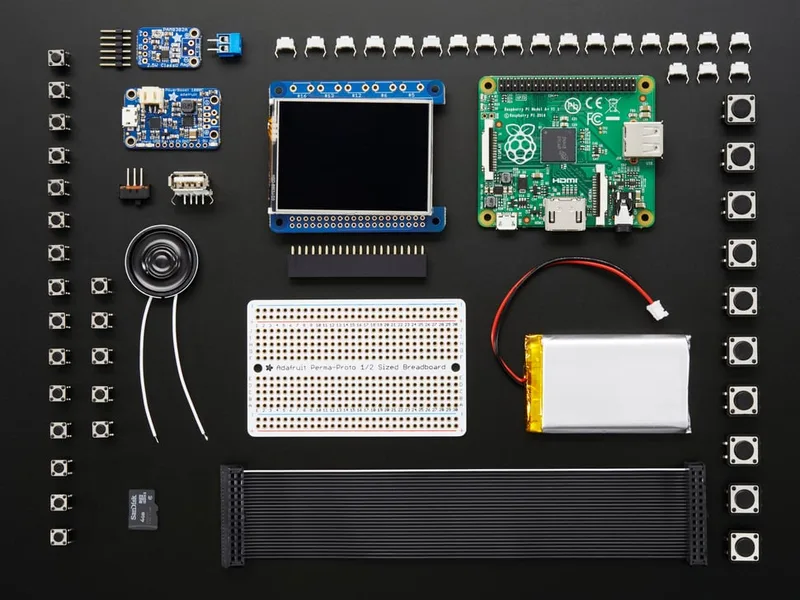 Pocket PiGRRL Pack Build your own Pi Game Emulator! CASE + PI NOT INCLUDED