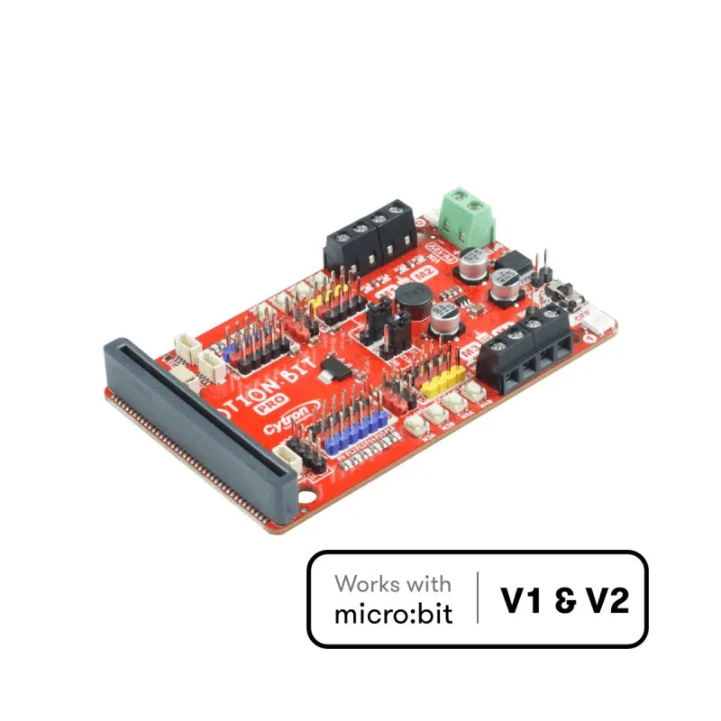 MOTION:BIT Pro（micro:bit用12V駆動ロボティクス拡張モジュール）