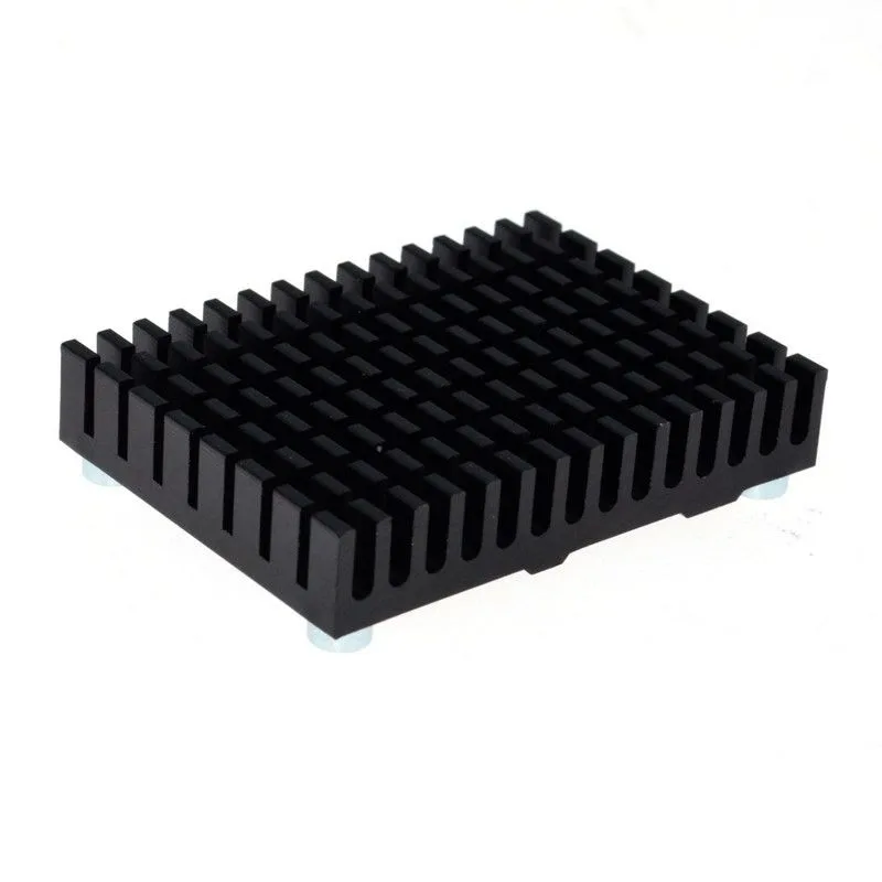 Raspberry Pi Compute Module 4用ヒートシンク（ブラック、1.5mmワッシャー）--販売終了