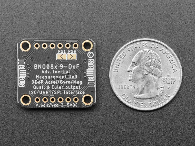 Adafruit 9-DOF Orientation IMU Fusion Breakout - BNO085 (BNO080) STEMMA QT / Qwiic
