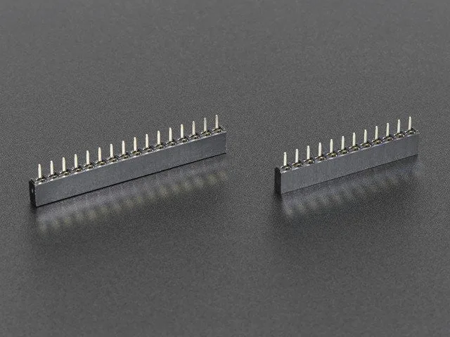 Short Feather Headers Kit - 12-pin and 16-pin Female Header Set