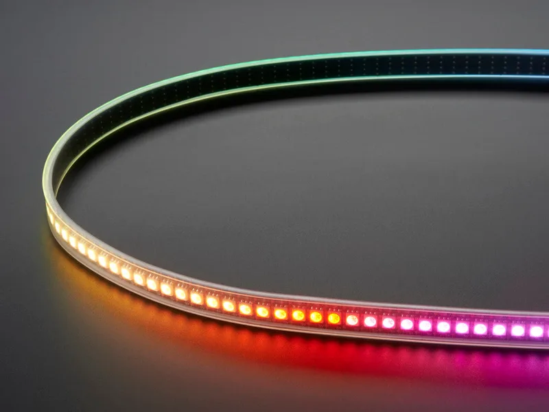 Adafruit DotStar Digital LED Strip - Black 144 LED/m - One Meter BLACK