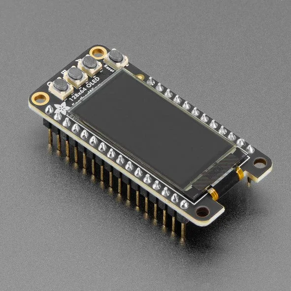 FeatherWing OLED 128x64 STEMMA QT/Qwiic互換