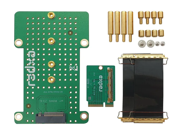 RADXA M.2 E Key to IPEX for Rock5 Model A