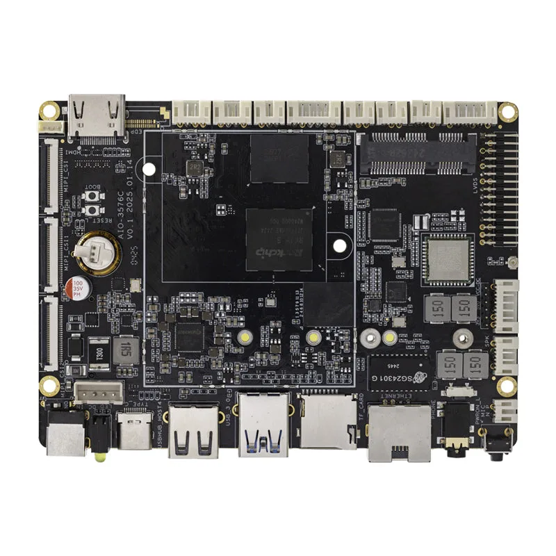 AIO-3576C ARM AIOT Industrial Edge Motherboard