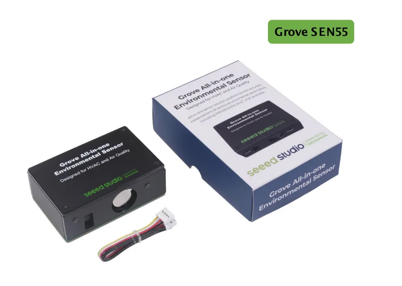 Grove - SEN55 All-in-one environmental sensor - NOx, VOC, RH, Temp, PM1.0/2.5/4/10 with superior accuracy and lifetime